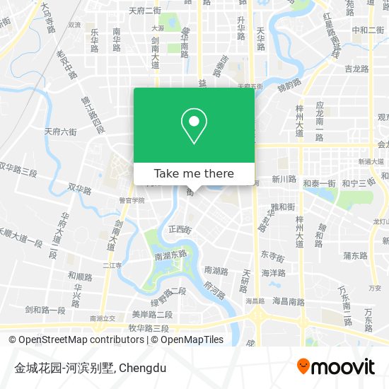 金城花园-河滨别墅 map
