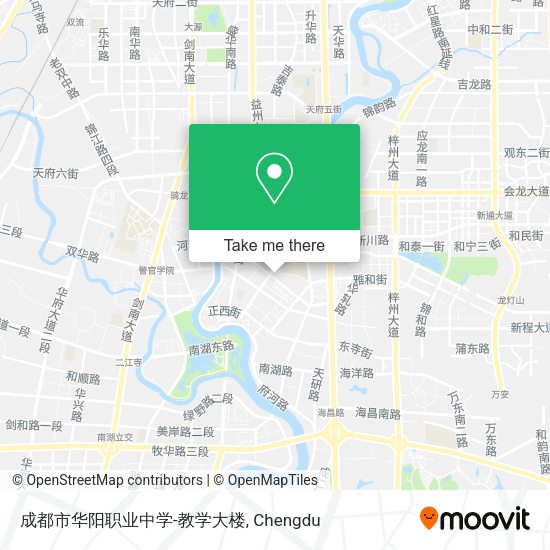 成都市华阳职业中学-教学大楼 map