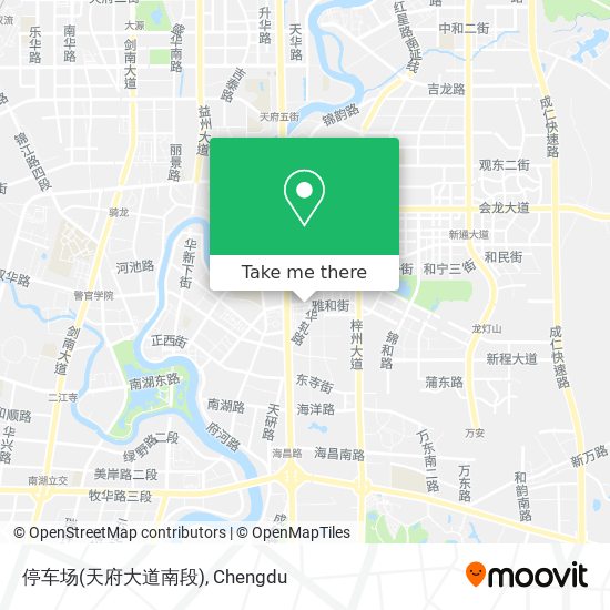 停车场(天府大道南段) map