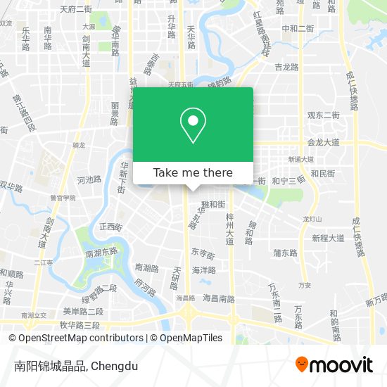 南阳锦城晶品 map