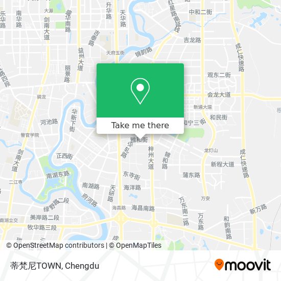 蒂梵尼TOWN map