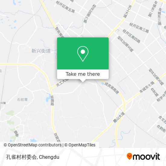 孔雀村村委会 map