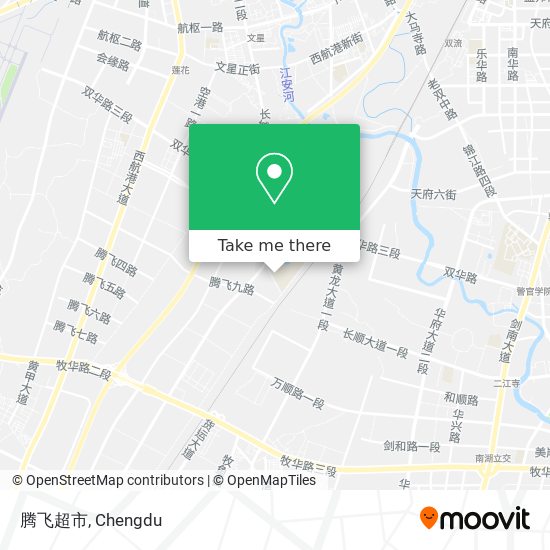 腾飞超市 map