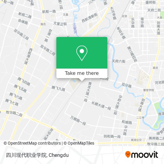 四川现代职业学院 map