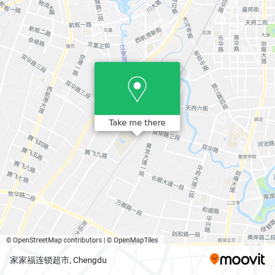 家家福连锁超市 map