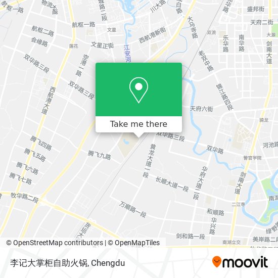 李记大掌柜自助火锅 map