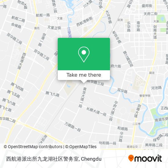 西航港派出所九龙湖社区警务室 map