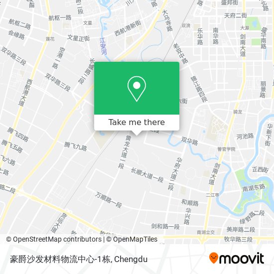 豪爵沙发材料物流中心-1栋 map