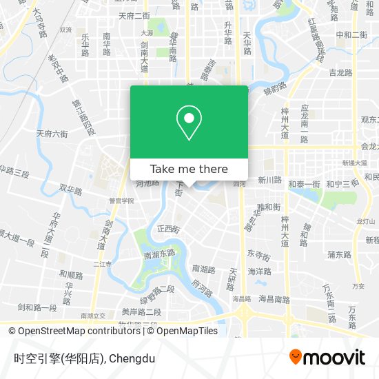 时空引擎(华阳店) map