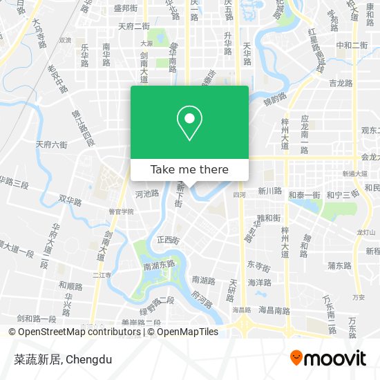 菜蔬新居 map