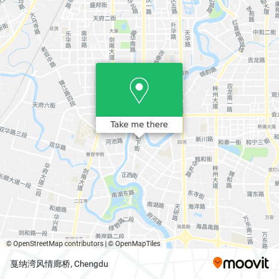 戛纳湾风情廊桥 map
