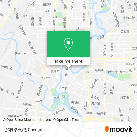 乡村柴火鸡 map