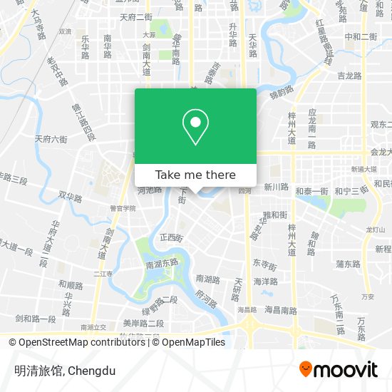明清旅馆 map