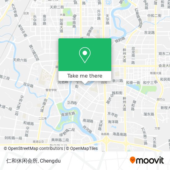 仁和休闲会所 map