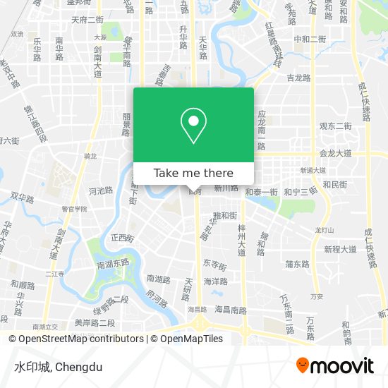 水印城 map