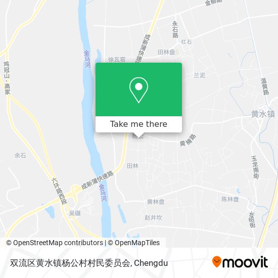 双流区黄水镇杨公村村民委员会 map