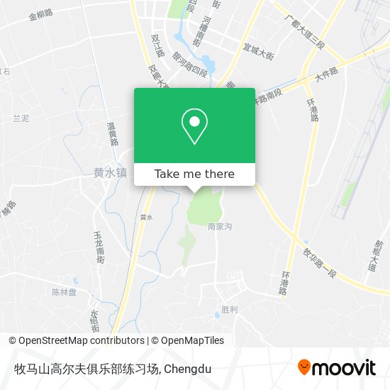 牧马山高尔夫俱乐部练习场 map