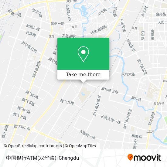 中国银行ATM(双华路) map