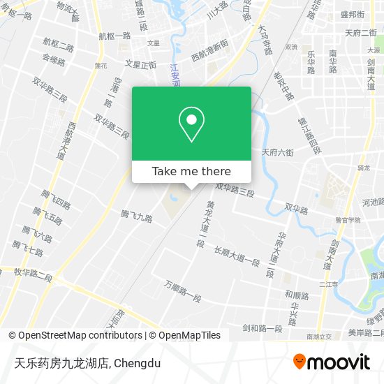 天乐药房九龙湖店 map
