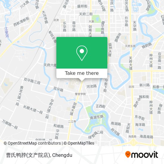 曹氏鸭脖(文产院店) map
