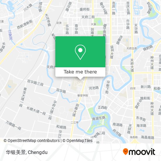 华银美景 map