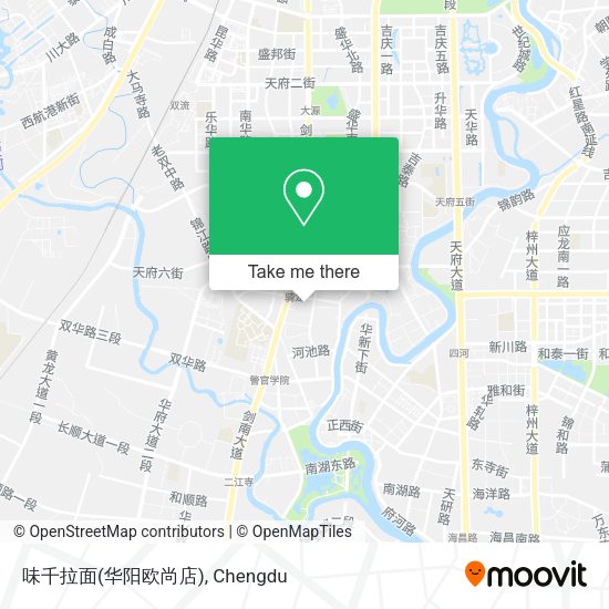 味千拉面(华阳欧尚店) map