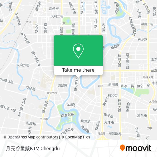 月亮谷量贩KTV map