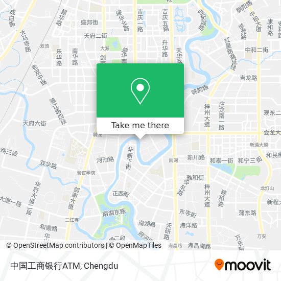 中国工商银行ATM map