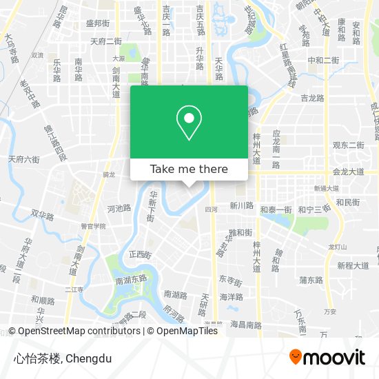 心怡茶楼 map