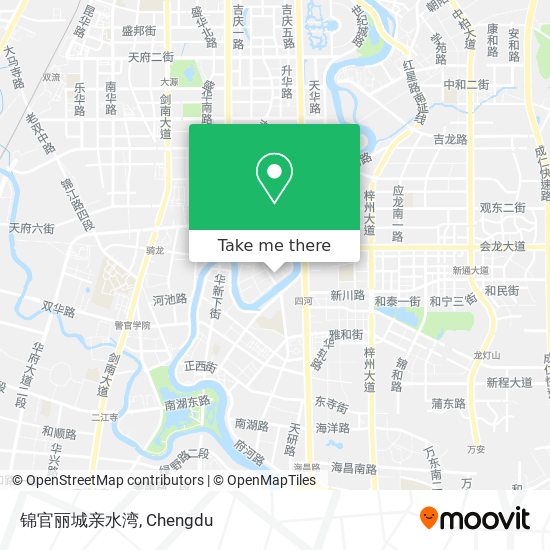 锦官丽城亲水湾 map