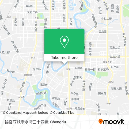 锦官丽城亲水湾三十四幢 map