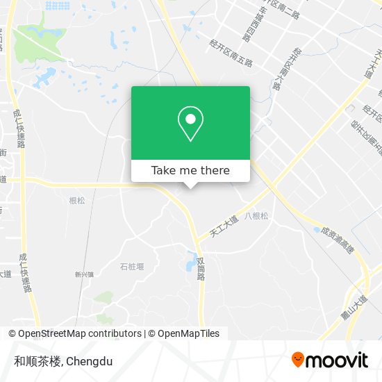 和顺茶楼 map