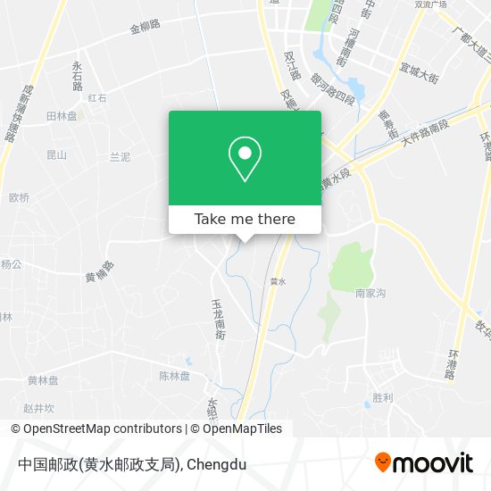 中国邮政(黄水邮政支局) map