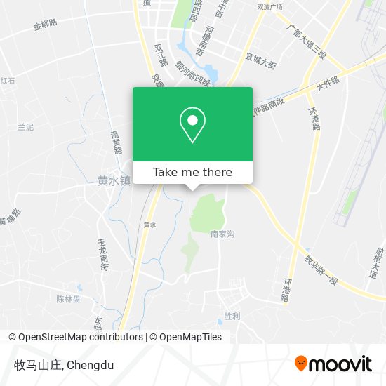 牧马山庄 map