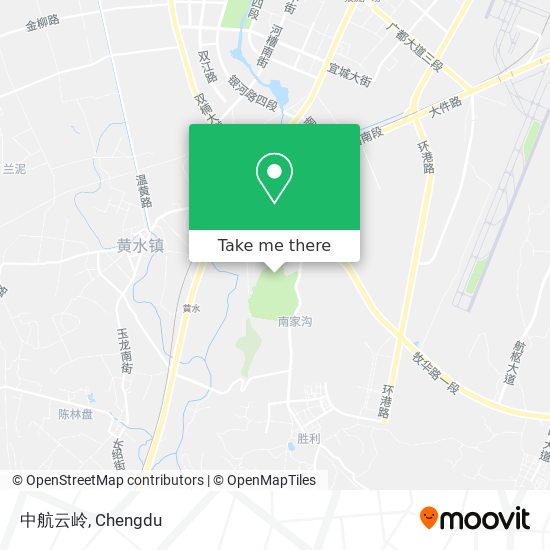 中航云岭 map