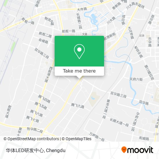 华体LED研发中心 map