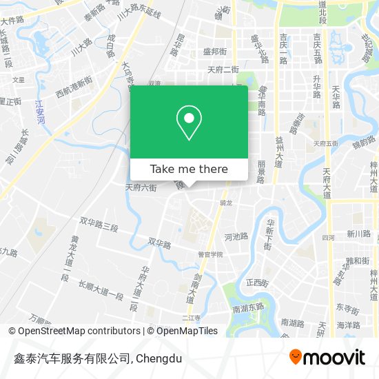 鑫泰汽车服务有限公司 map