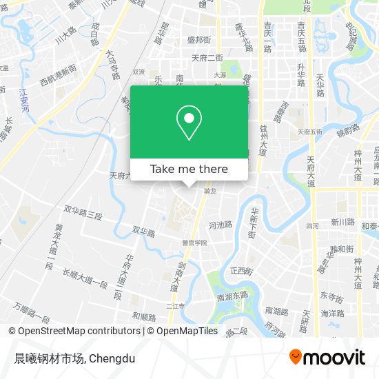 晨曦钢材市场 map