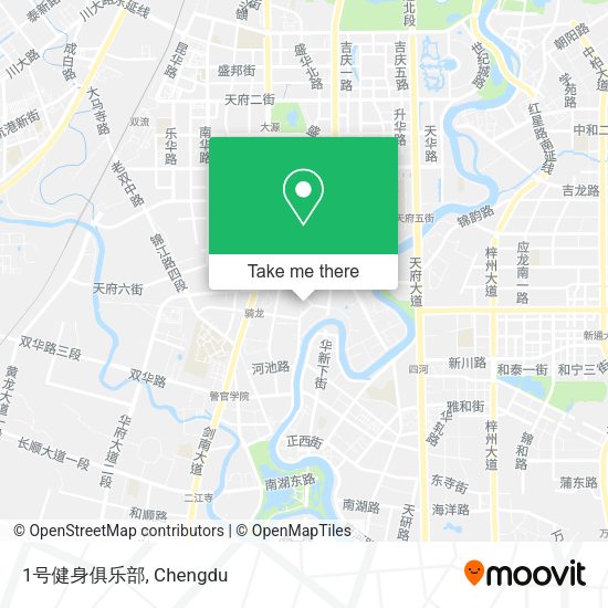 1号健身俱乐部 map