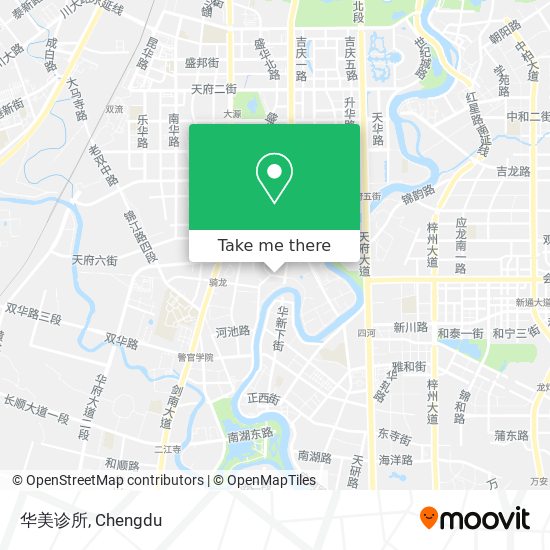 华美诊所 map