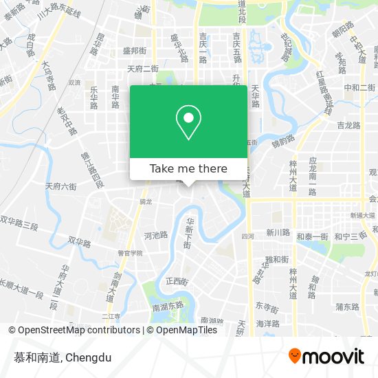 慕和南道 map