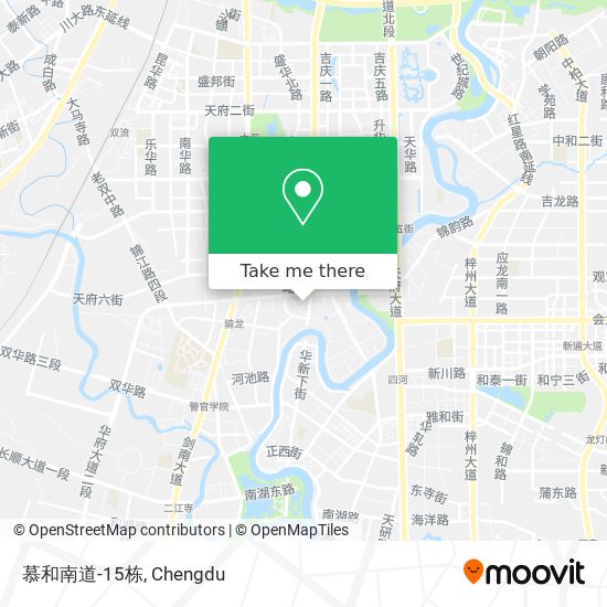 慕和南道-15栋 map
