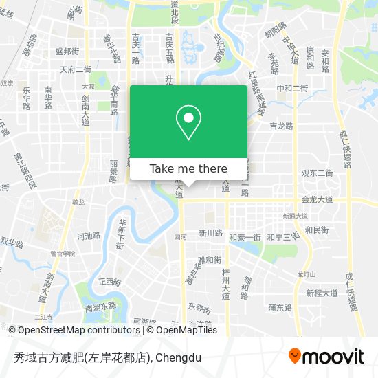 秀域古方减肥(左岸花都店) map