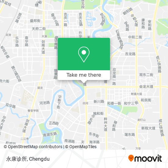 永康诊所 map