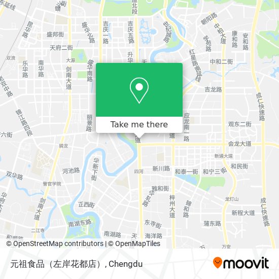 元祖食品（左岸花都店） map