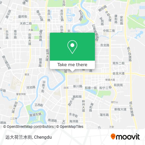 远大荷兰水街 map