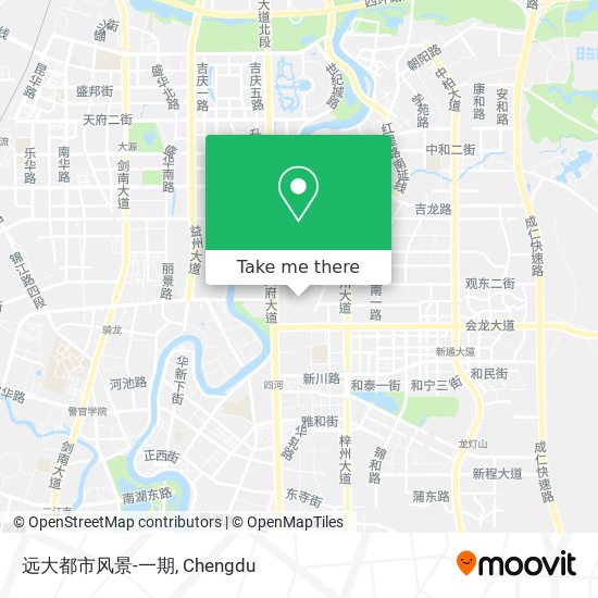 远大都市风景-一期 map