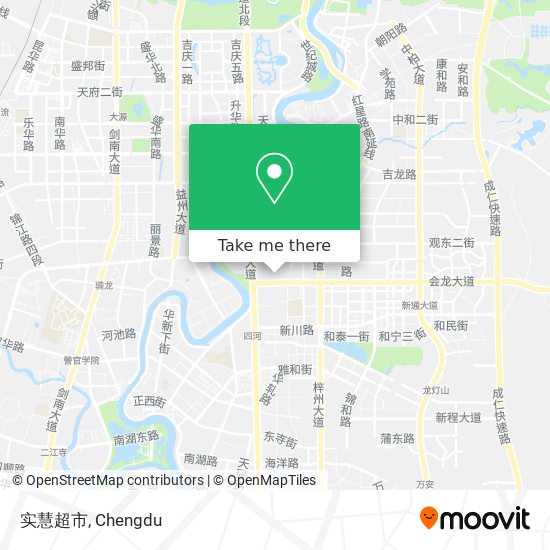 实慧超市 map