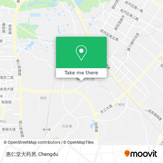 惠仁堂大药房 map