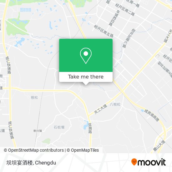 坝坝宴酒楼 map